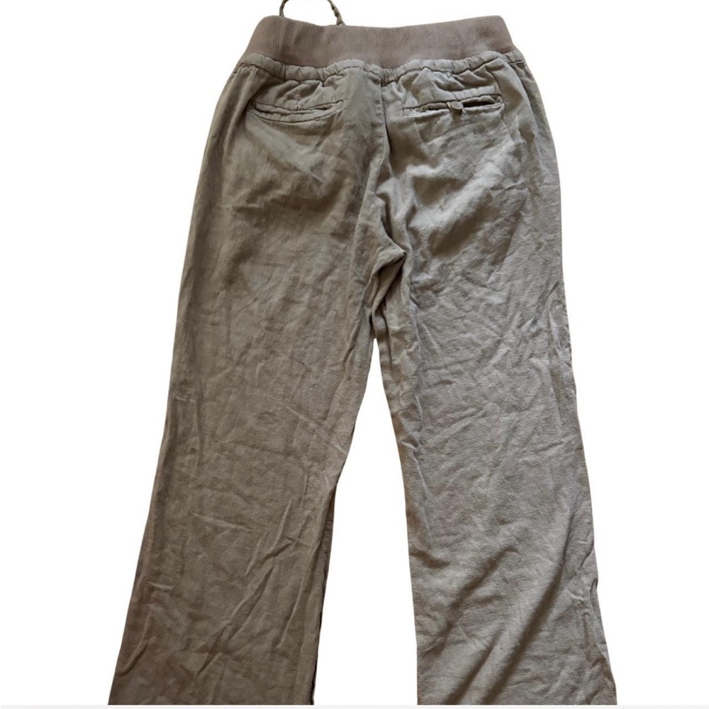 Beige Drawstring Lounge Pants - Picture 7 of 8